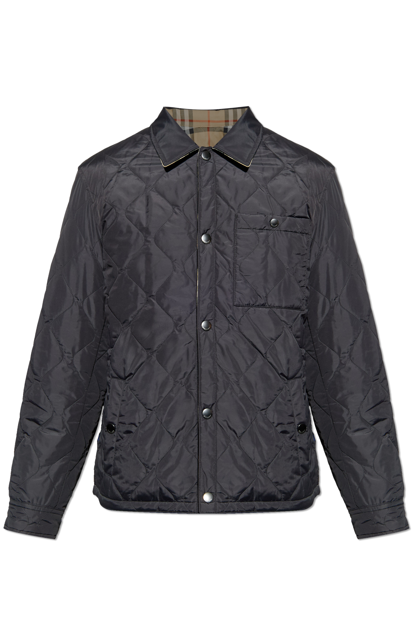 d*9様 Burberry ファー付きブラックニットジャケット 6070267C-D5C8-43ED-A385-